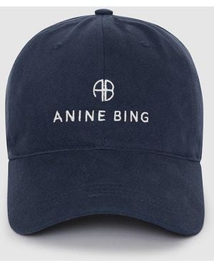 Anine Bing Jeremy Baseball Cap - Blue