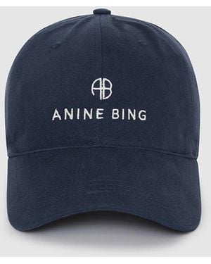 Anine Bing Jeremy Baseball Cap - Blue