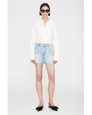 Anine Bing Dalton Short - Blue