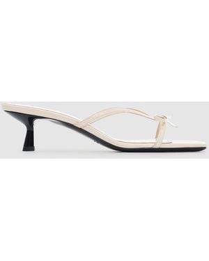 Anine Bing Jackie Heels - White