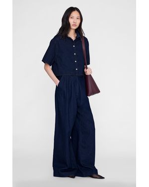Anine Bing Lincoln Shirt - Blue