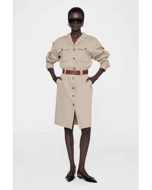 Anine Bing Zaire Skirt - Natural