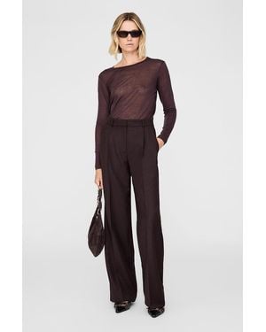 Anine Bing Trent Trouser - Multicolor