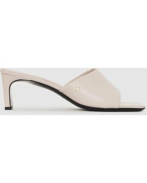 Anine Bing Jayden Mule Sandals - White