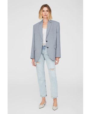 Anine Bing Quinn Blazer - Blue
