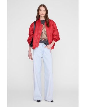 Anine Bing Leon Bomber - Red