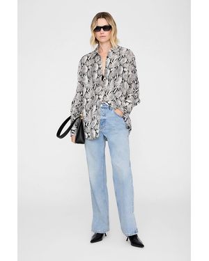 Anine Bing Bridget Shirt - Blue