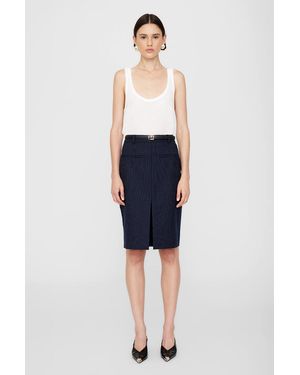Anine Bing Kora Skirt - Blue