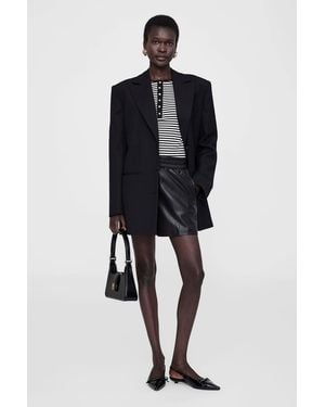 Anine Bing Kam Short - Black