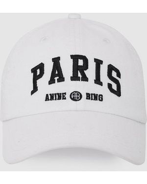 Anine Bing Jeremy Baseball Cap Paris College - Blue