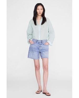 Anine Bing Delaney Short - Blue