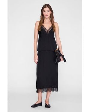 Anine Bing Shelby Skirt - Blue