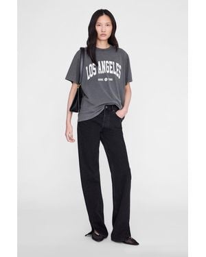 Anine Bing Cade Tee Los Angeles College - Blue