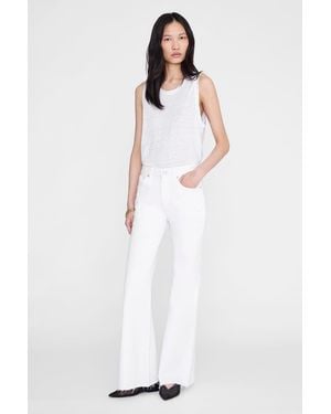 Anine Bing Wyatt Jean 34" - White