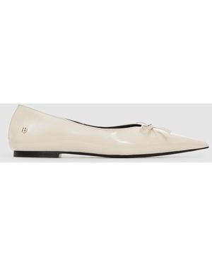 Anine Bing Hilda Flats - White