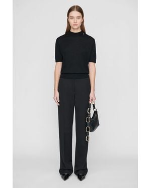 Anine Bing Classic Pant - Black