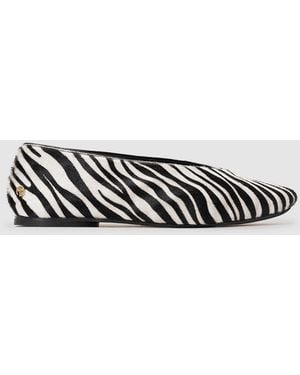 Anine Bing Ana Flats Calf Hair - Multicolour