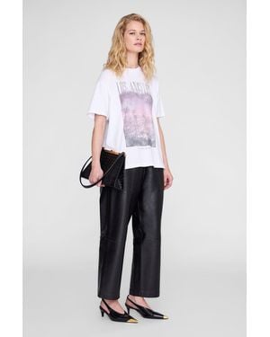 Anine Bing Cade Tee Los Angeles - Blue
