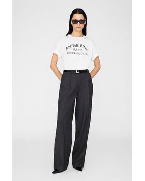 Anine Bing Trent Trouser - White