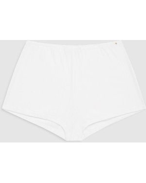 Anine Bing Fran Boyshort - White