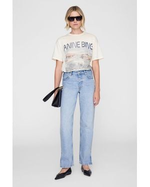 Anine Bing Cade Tee Wildflowers - Blue