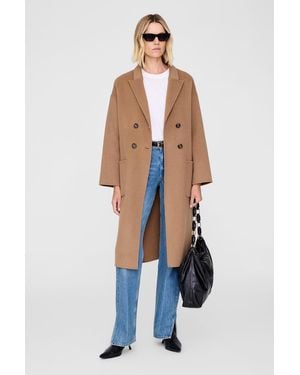 Anine Bing Dylan Coat - Natural