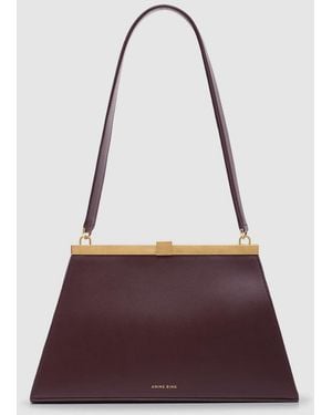 Anine Bing Anine Bag Smooth Leather - Purple