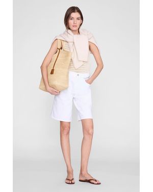 Anine Bing Jasper Short - White