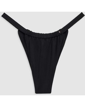 Anine Bing Milani Bikini Bottom - Black
