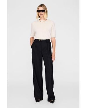 Anine Bing Trent Trouser - White