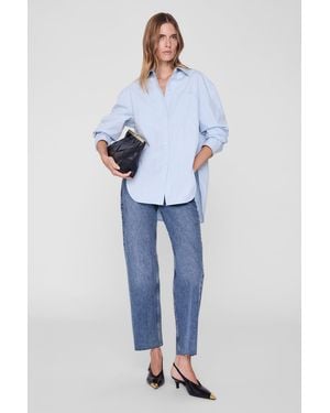 Anine Bing Scott Shirt - Blue