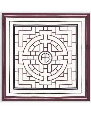 Anine Bing York Scarf Ab - White