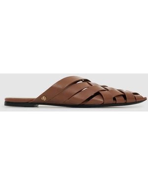 Anine Bing Eve Flats - Brown