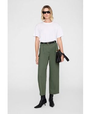 Anine Bing Belen Pant - White