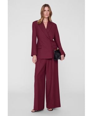 Anine Bing Aretha Blazer - Red