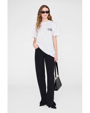 Anine Bing Walker Tee Empowerment - Blue