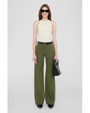 Anine Bing Briley Pant - Green