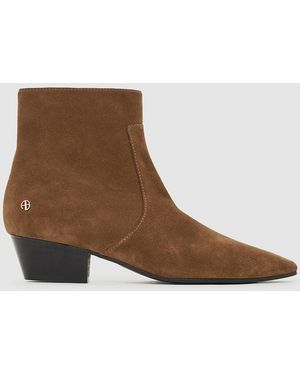 Anine Bing Freya Flat Boots - Brown
