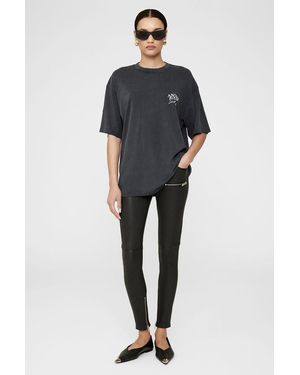 Anine Bing Kent Tee Sounds - Black