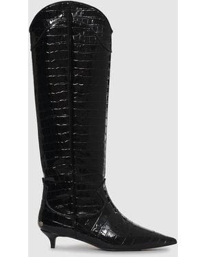 Anine Bing Tall Rae Boots - Black