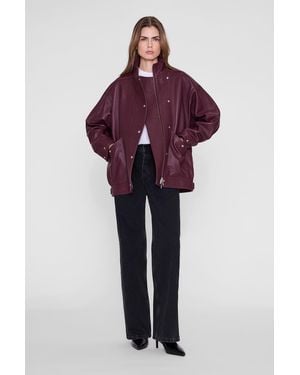 Anine Bing Sandy Jacket - Red