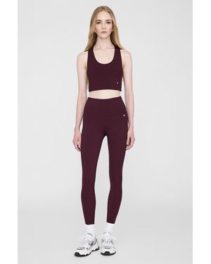 Anine Bing Blake Legging - Red
