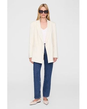 Anine Bing Jasmine Blazer - Blue