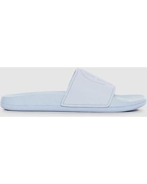 Anine Bing Isla Slides - White