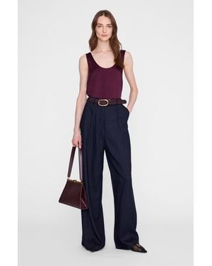 Anine Bing Lea Top - Blue