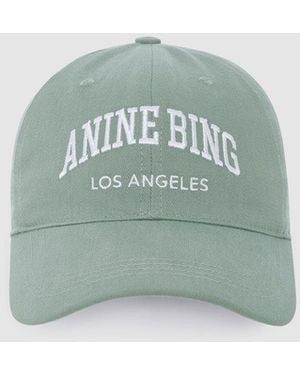 Anine Bing Jeremy Baseball Cap Ab Los Angeles - Green