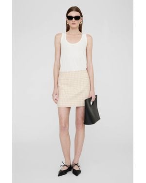 Anine Bing Vanessa Skirt - Natural