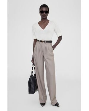 Anine Bing Carrie Pant - Gray