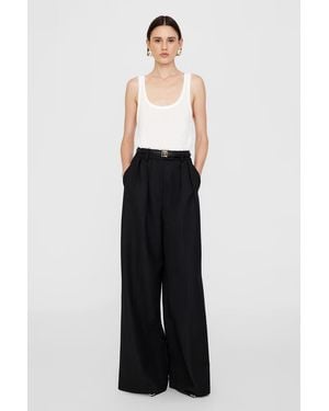 Anine Bing Lou Trouser - White