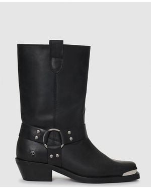 Anine Bing Ryder Boots - Black